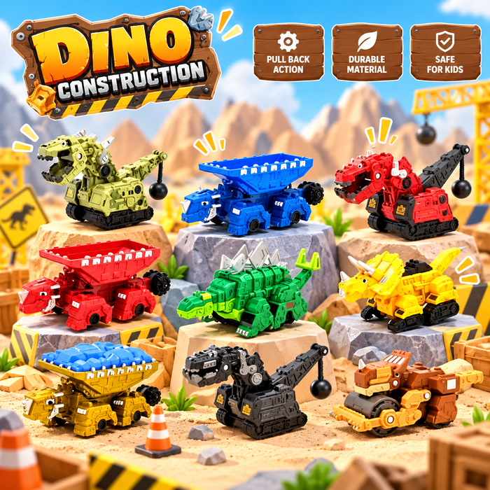 Mini Dino Truck Playset